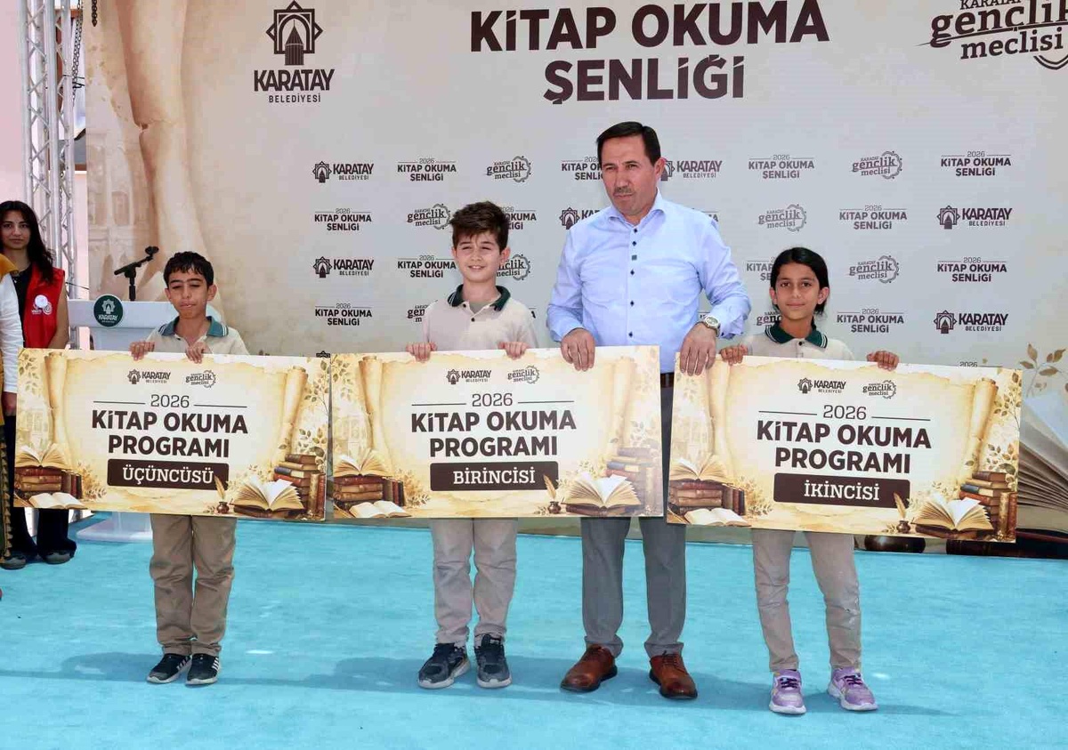 Karatay\'da 6. Kitap Okuma Projesi Şenlikle Sona Erdi