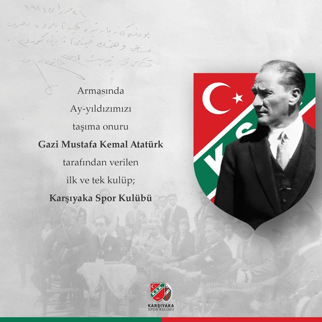 Karşıyaka, Ay-Yıldızlı Armasını 100. Yıl Kutlamasıyla Anıyor