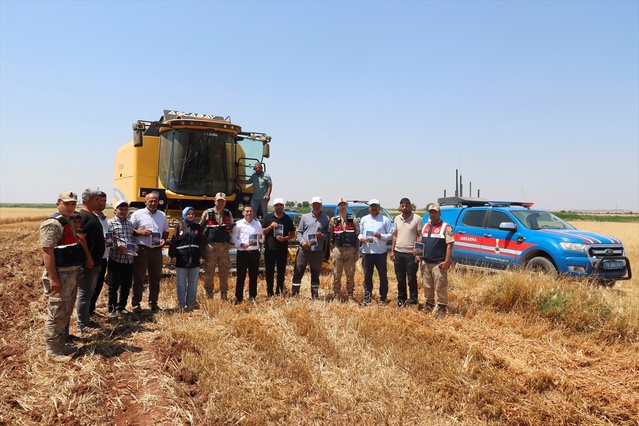 Kilis’te Dron ile Anız Yangını Denetimi