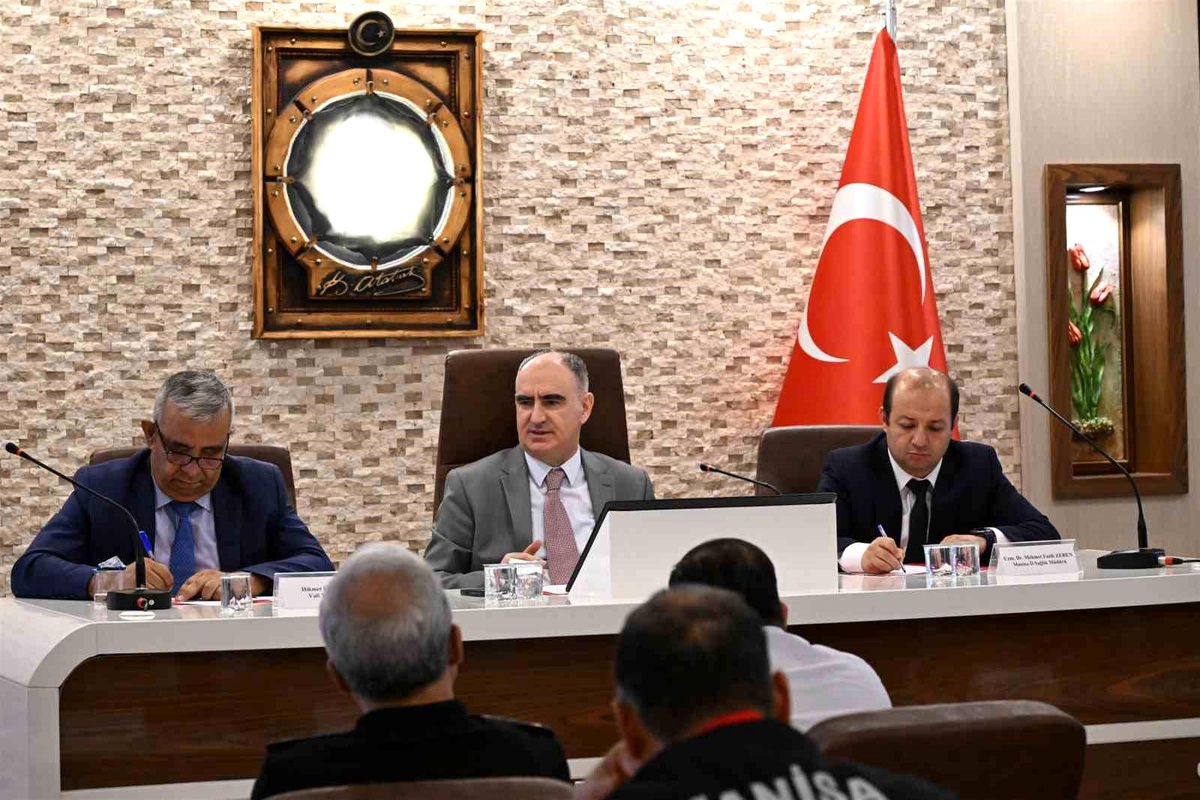 Bağımlılıkla Mücadele Toplantısı Yapıldı