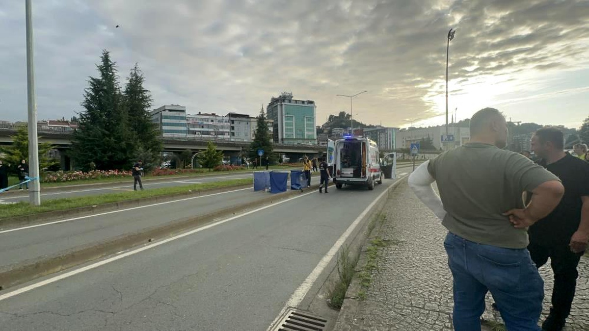 Rize\'de çarptığı kadının ölümüne neden olan sürücü yakalandı