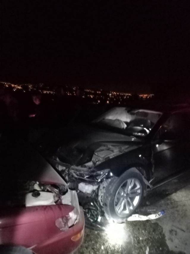 Trafik Kazasında Eski Milletvekili Yaralandı