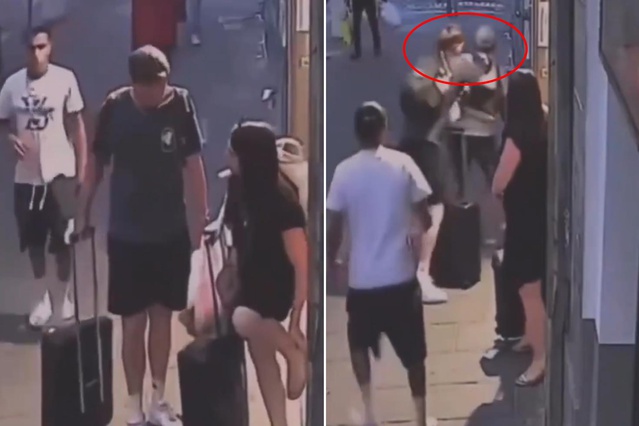 Turistik şehirde göçmen terörü! Turist çifti fena oyuna getirdiler