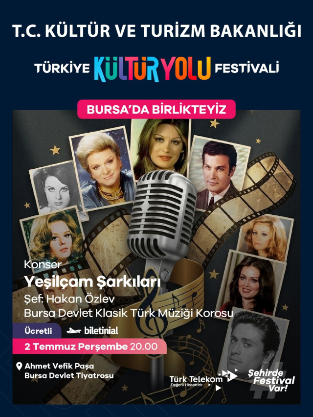 Türkiye Kültür Yolu Festivali'nin sekizinci durağı Bursa olacak