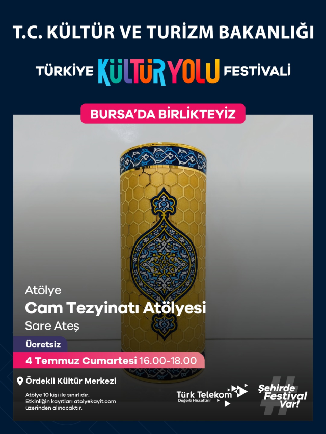 Türkiye Kültür Yolu Festivali'nin sekizinci durağı Bursa olacak