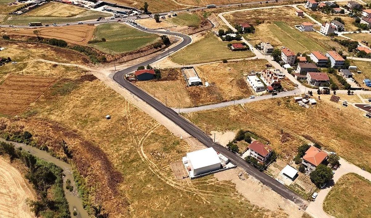Velimeşe\'de alternatif yol trafiğe açıldı