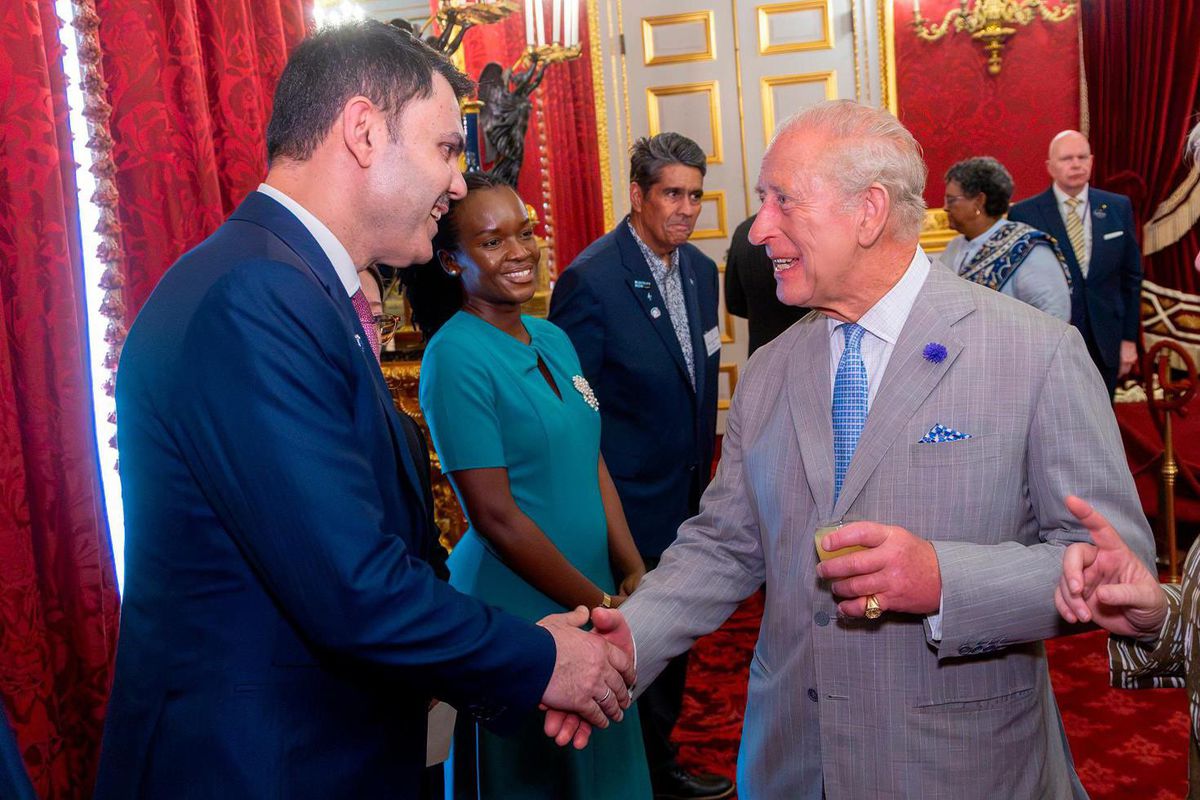 Bakan Kurum, Londra\'da Kral Charles\'ın ev sahipliğindeki resepsiyona katıldı