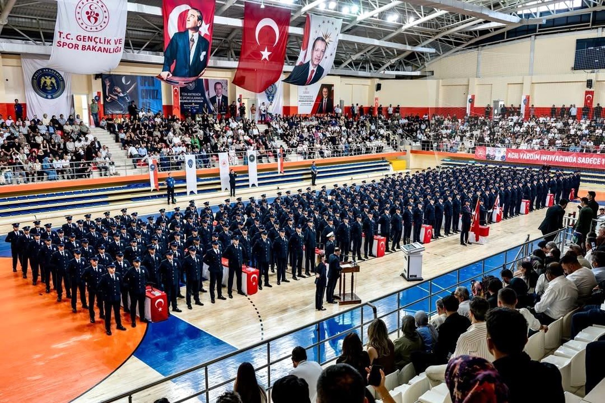 Bilecik\'te 303 Polis Adayı Mezun Oldu