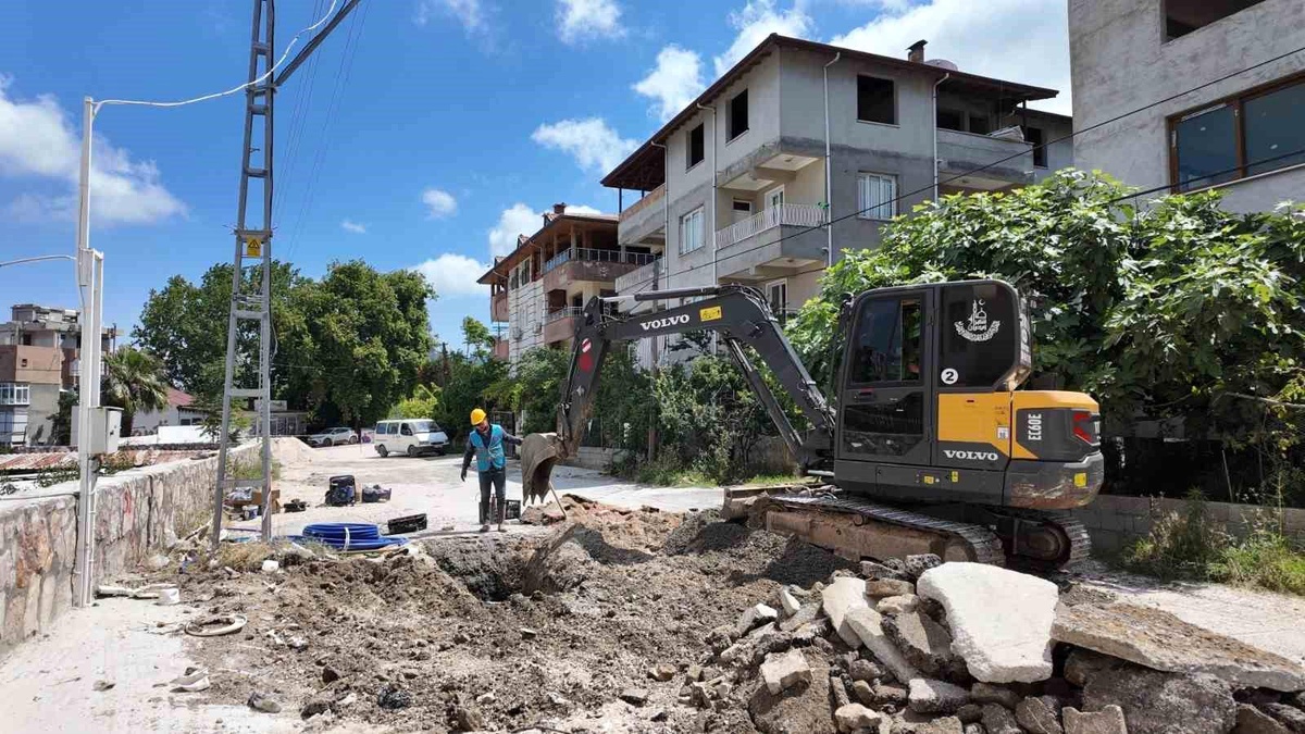 Defne\'de içme suyu altyapısı güçleniyor