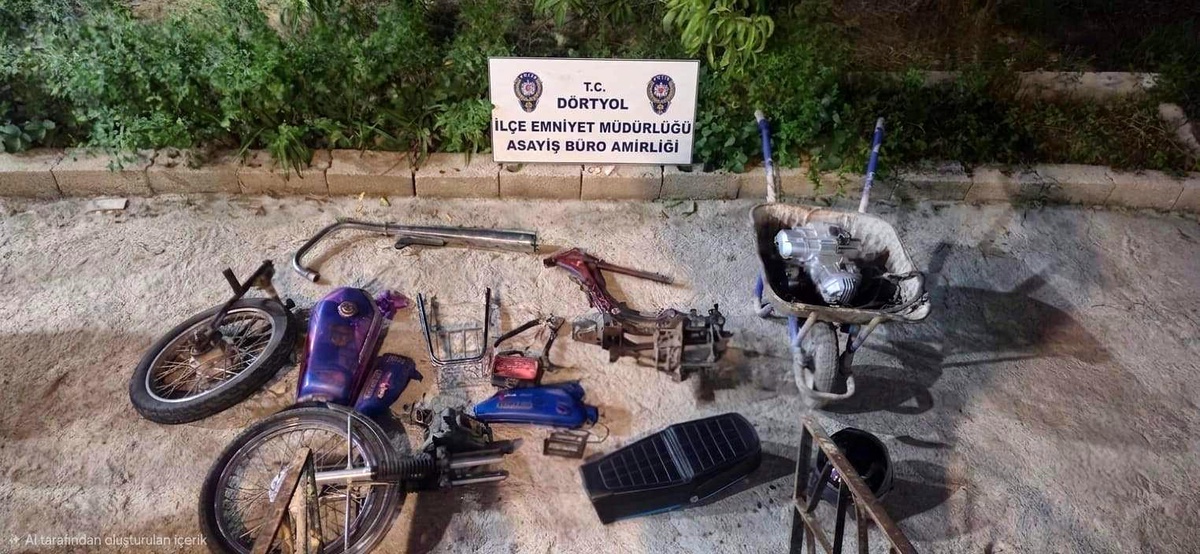 Hatay\'da Motosiklet Hırsızları Yakalandı
