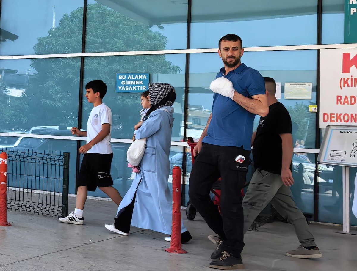 İnegöl\'de İş Kazası: İşçinin Parmağı Koptu