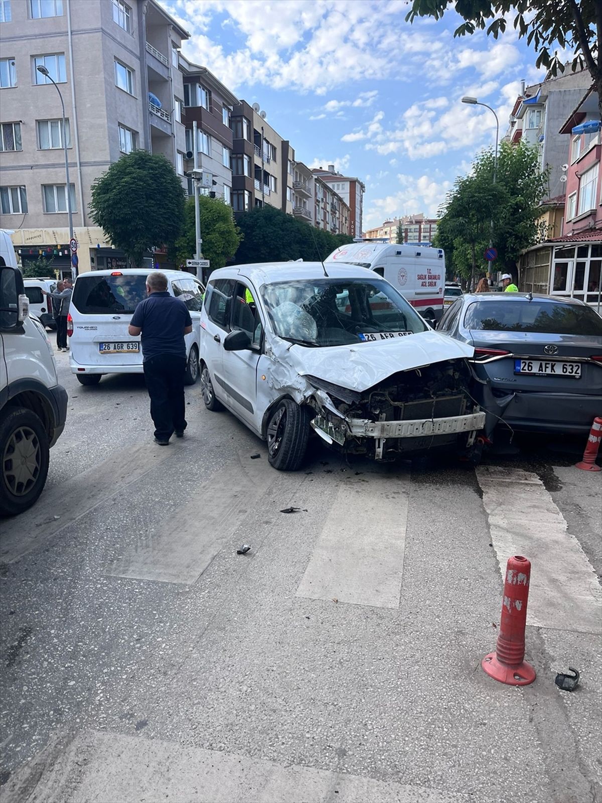Eskişehir\'de İşçi Servisi Kazası