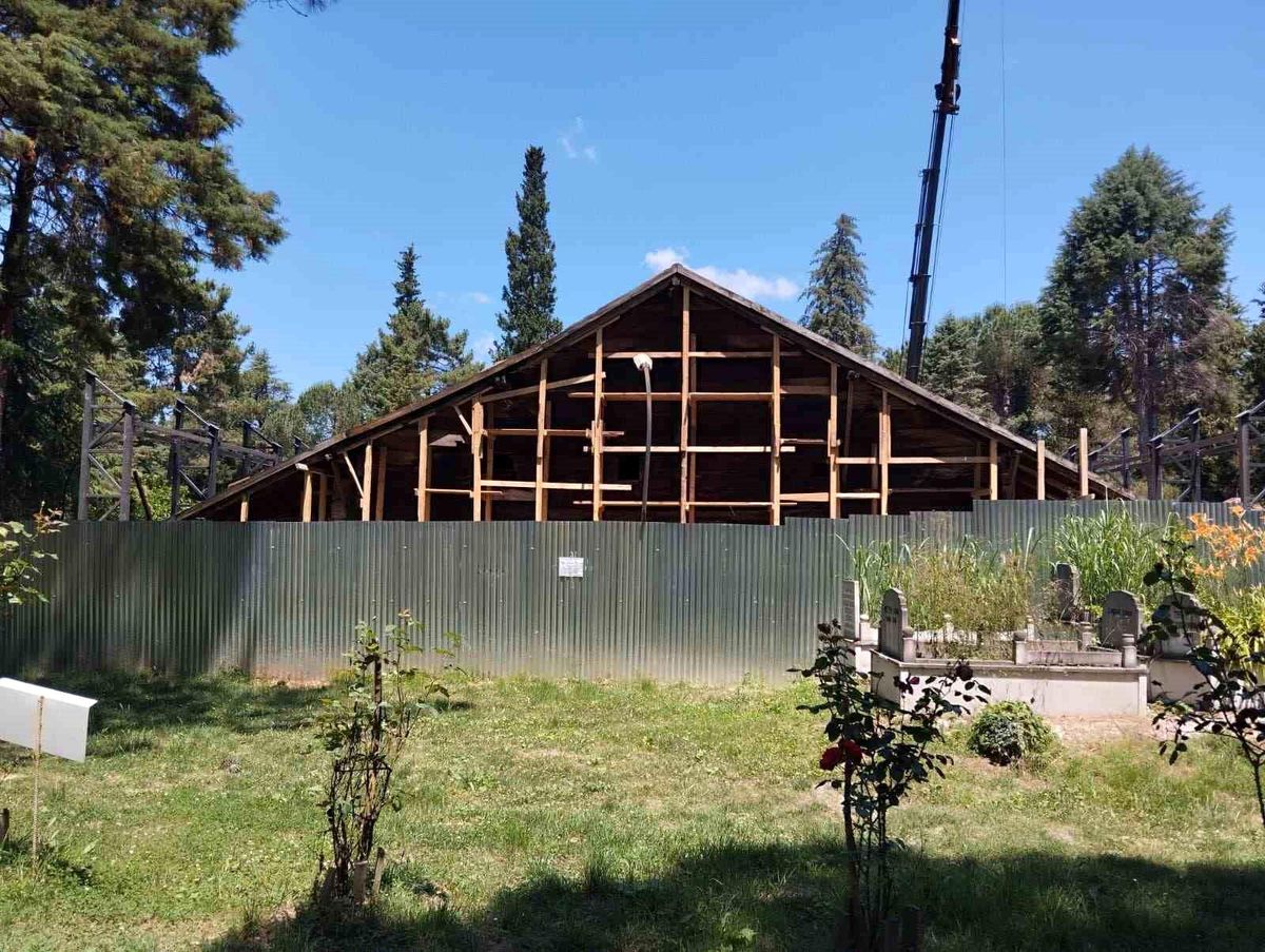 Göğceli Camii\'nde Restorasyon Başladı