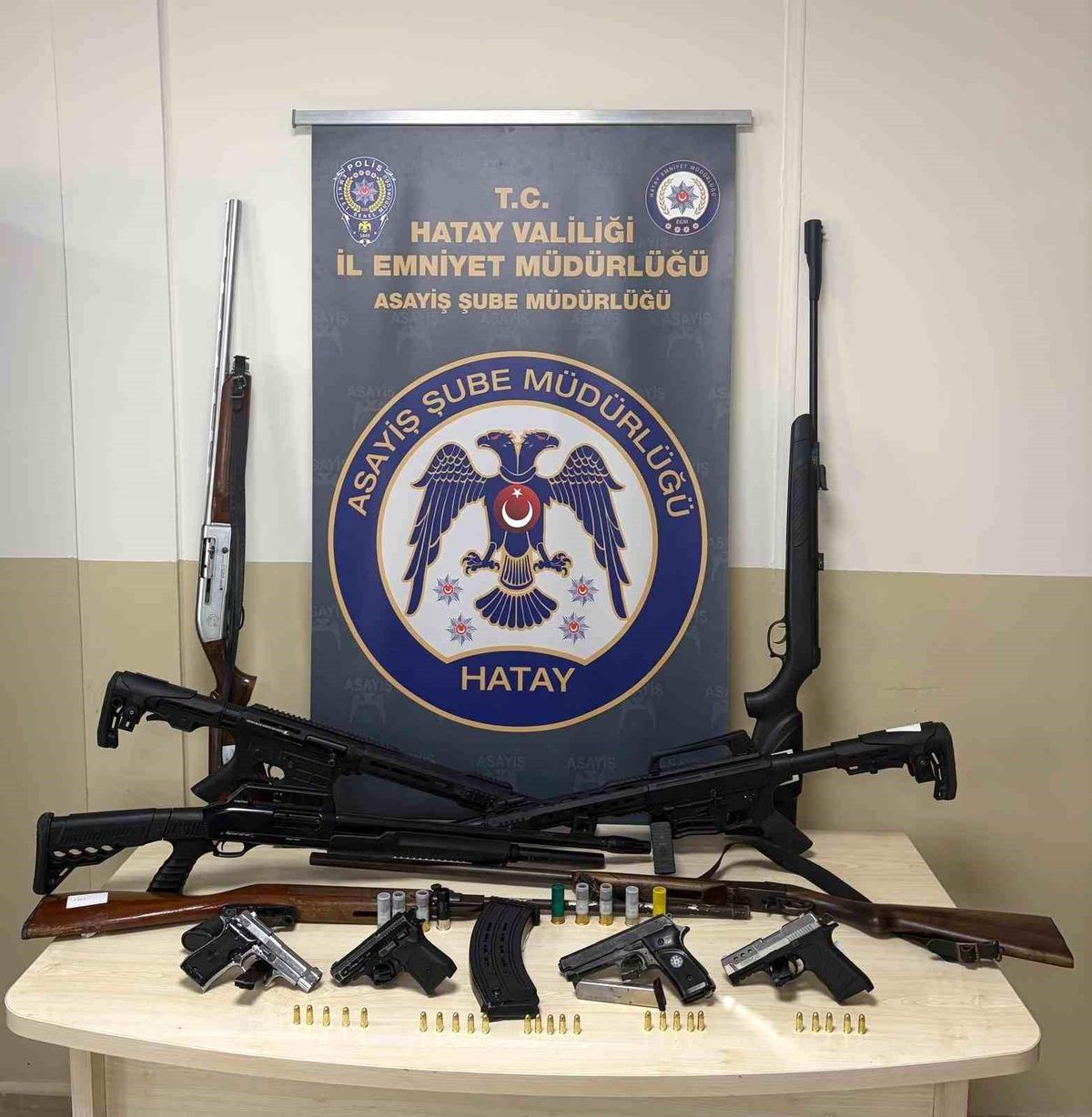 Hatay\'da Ruhsatsız Silah Operasyonu