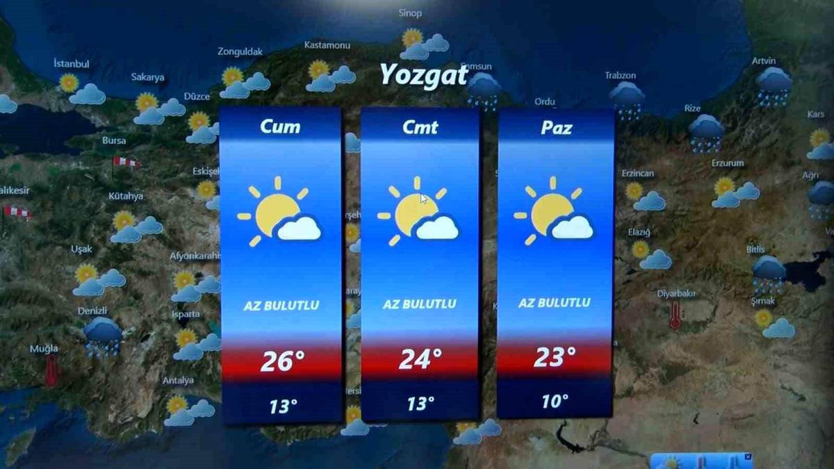 Yavaş yavaş yaz geliyor, yağışlar azalacak