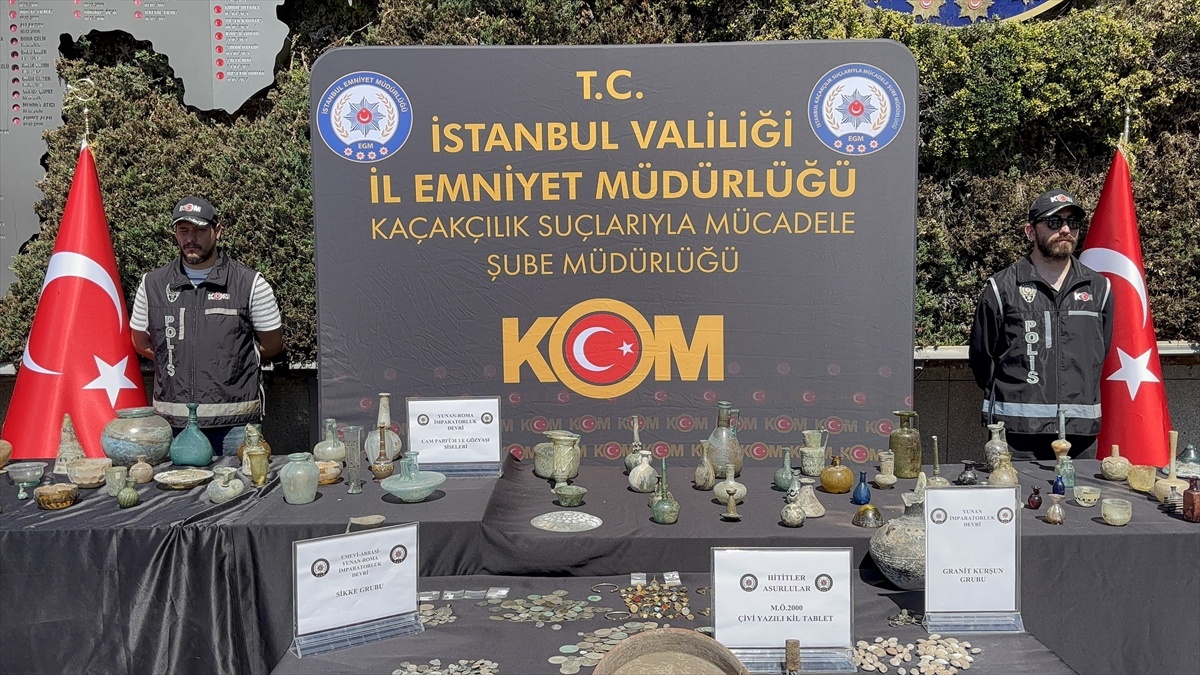 İstanbul\'da Tarihi Eser Operasyonu