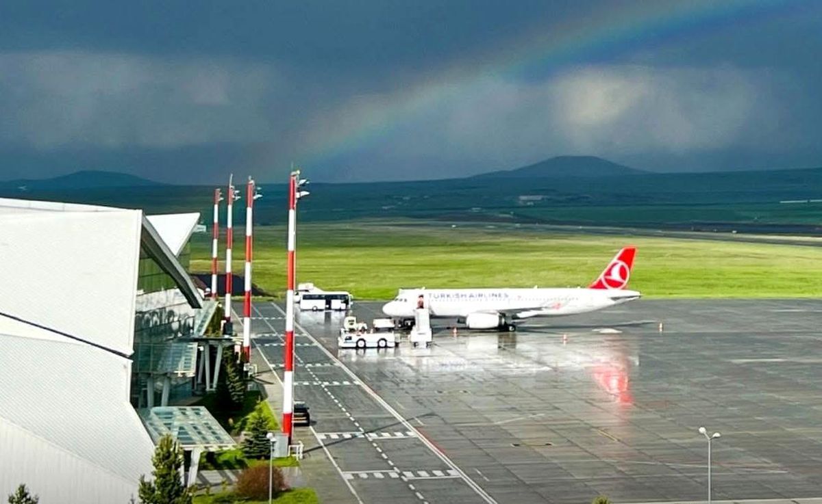 Kars Havalimanı\'nda Yoğun Trafik