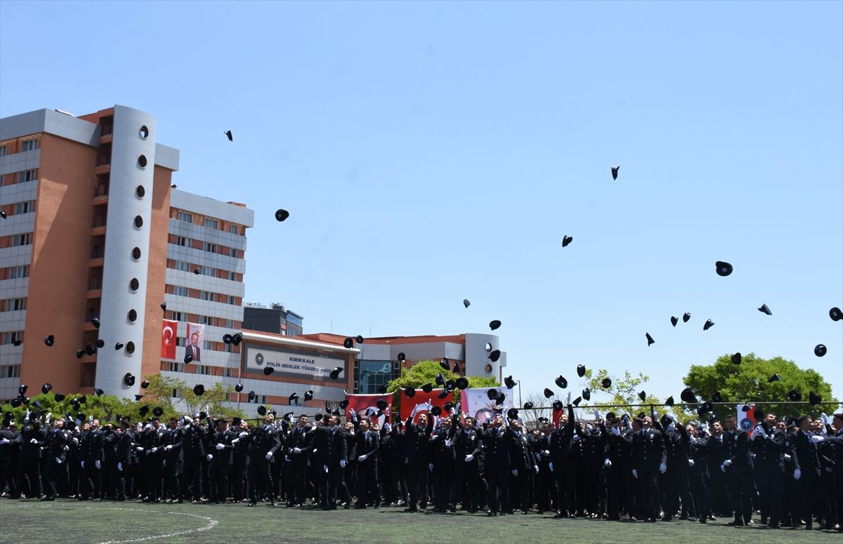 Kırıkkale\'de 404 Polis Adayı Mezun Oldu