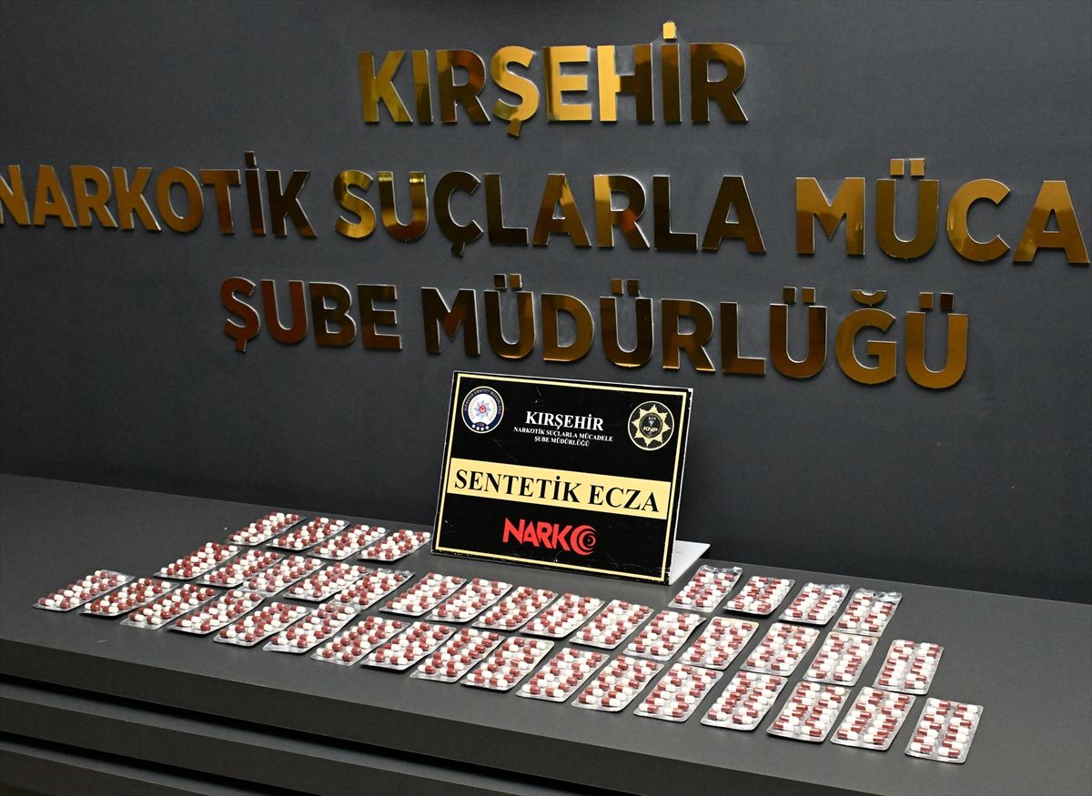 Kırşehir\'de 551 Uyuşturucu Hap Ele Geçirildi