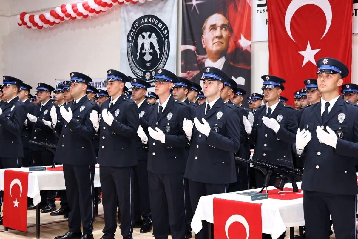 Merzifon\'da 162 Polis Adayı Mezun Oldu