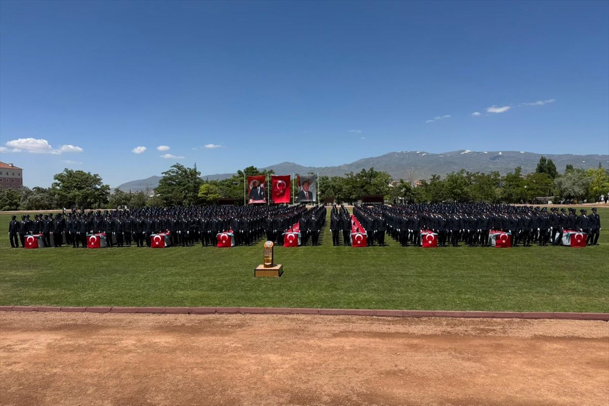 Niğde\'de 721 Polis Adayı Mezun Oldu