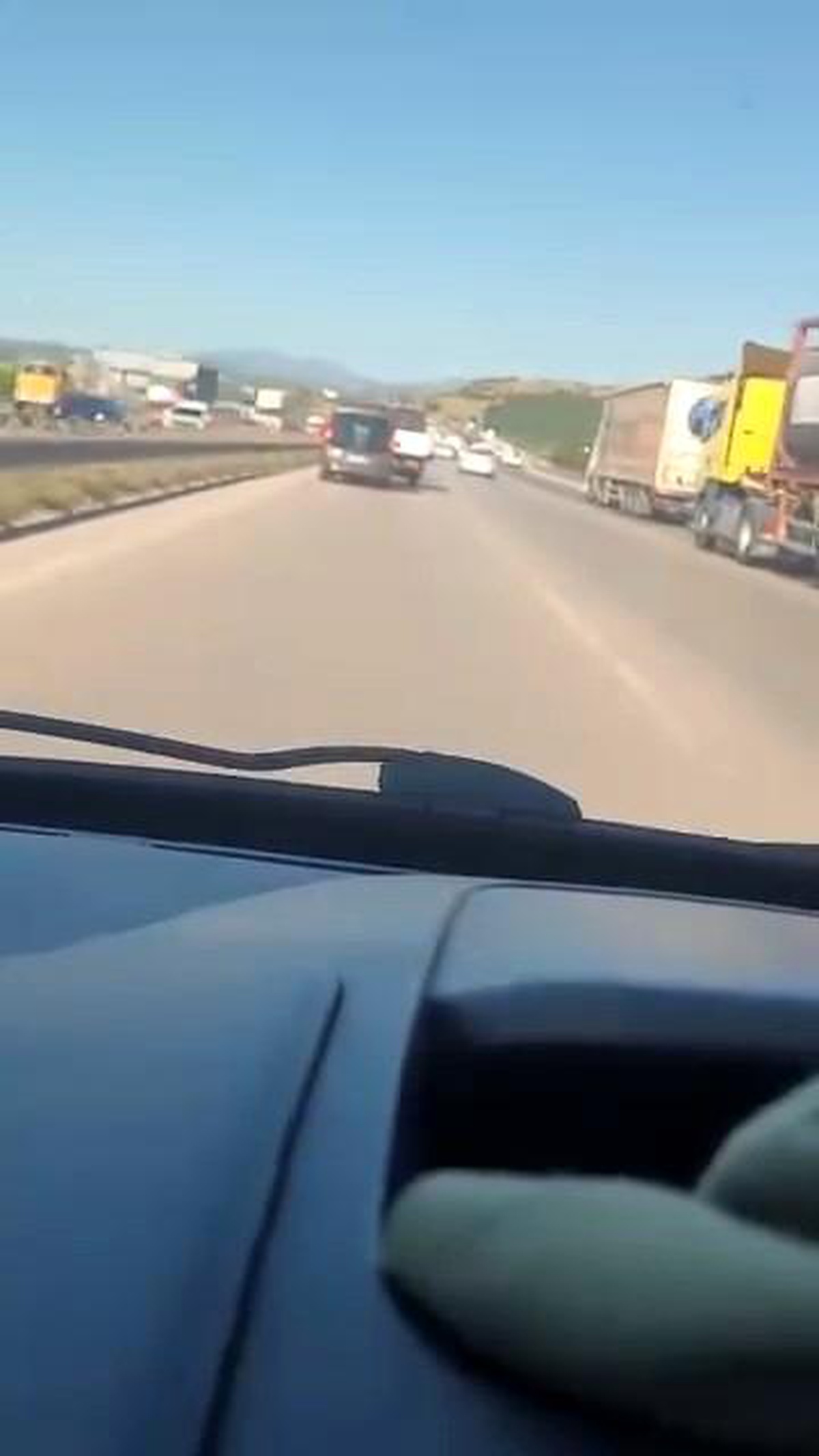 Bursa Otobanında Zincirleme Kaza Tehlikesi!