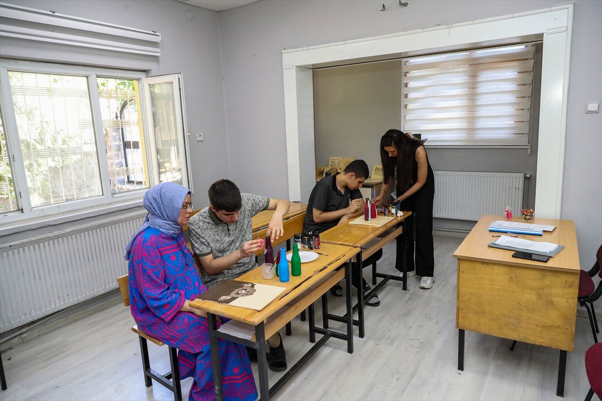 Diyarbakır’da Özel Öğrencilere Mesleki Eğitim