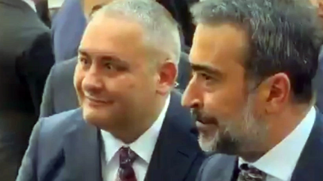 Rasim Arı ve Mesut Özarslan, AK Parti Genel Merkezi’nde