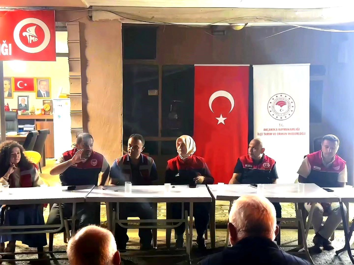 Düzce\'de Üreticilerle Tarımsal Toplantı