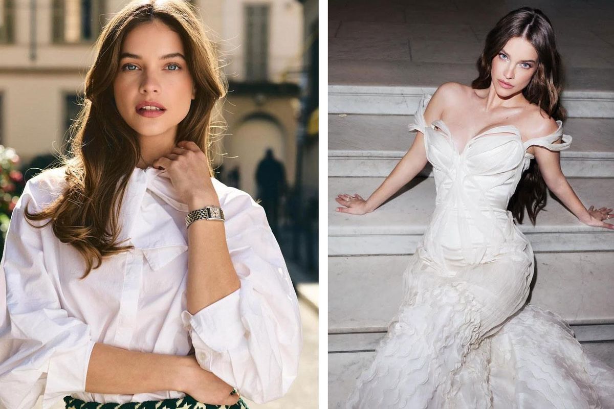 ABD-Türkiye maçına Barbara Palvin\'in Türk taraftarla çekildiği fotoğraf damga vurdu