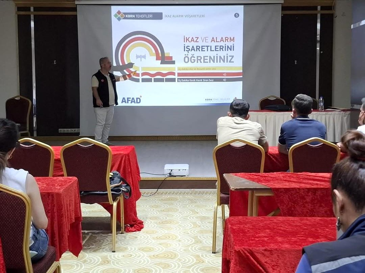Şırnak\'ta Afet Hazırlık Eğitimi