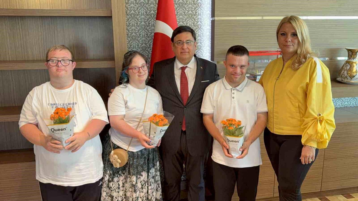 Özel Sporculardan Veda Ziyareti