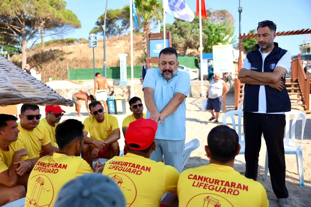 Didim\'de cankurtaranlara ilk yardım eğitimi