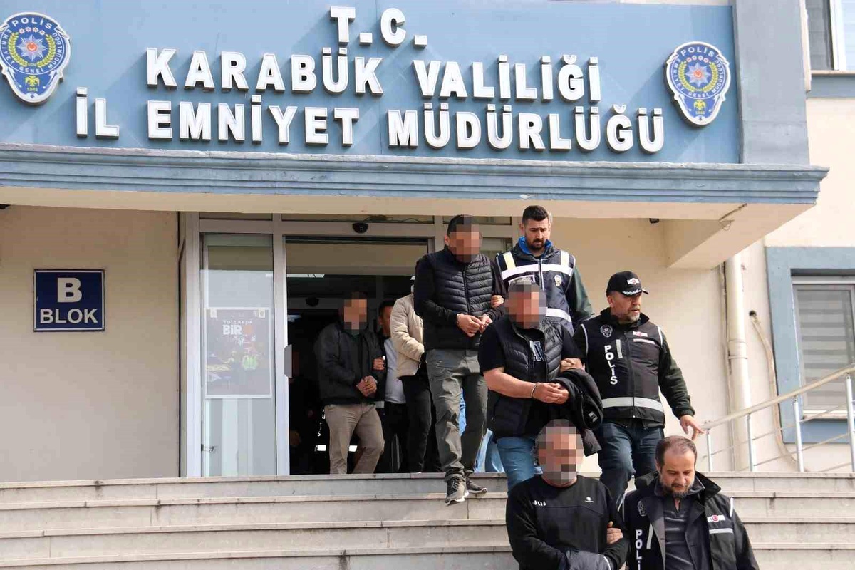 Karabük\'te Suç Örgütüne Operasyon: 7 Tutuklama
