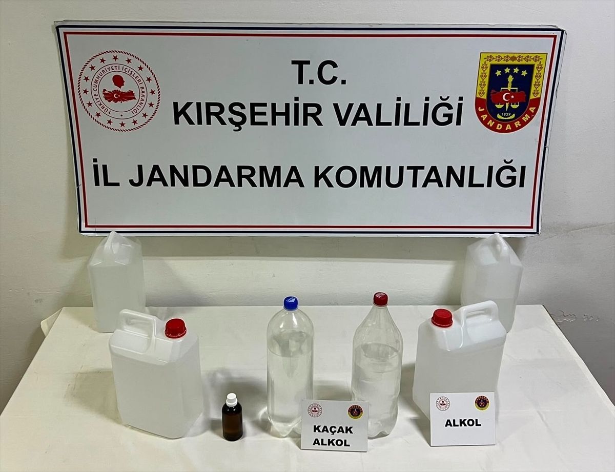 Kırşehir\'de Sahte İçki Operasyonu