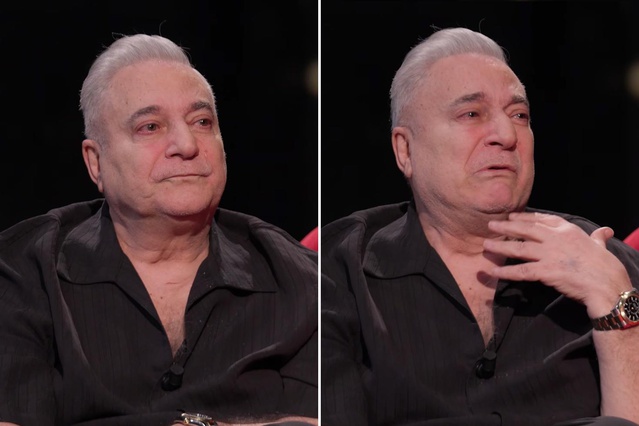 Mehmet Ali Erbil Çarkıfelek’e katılan madenci genci anlatırken yine hıçkıra hıçkıra ağladı
