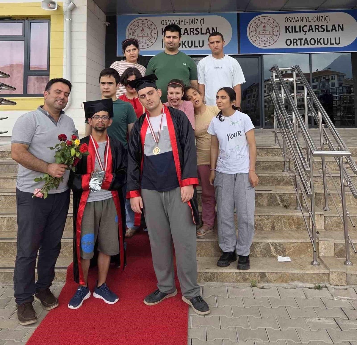 Düziçi\'nde Özel Bireyler Mezun Oldu