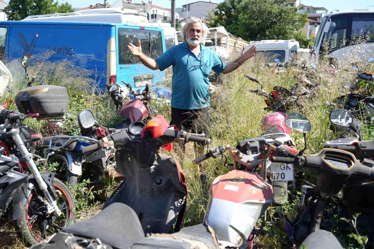 Kocaeli\'de Çürüyen Trafik İhlali Araçları