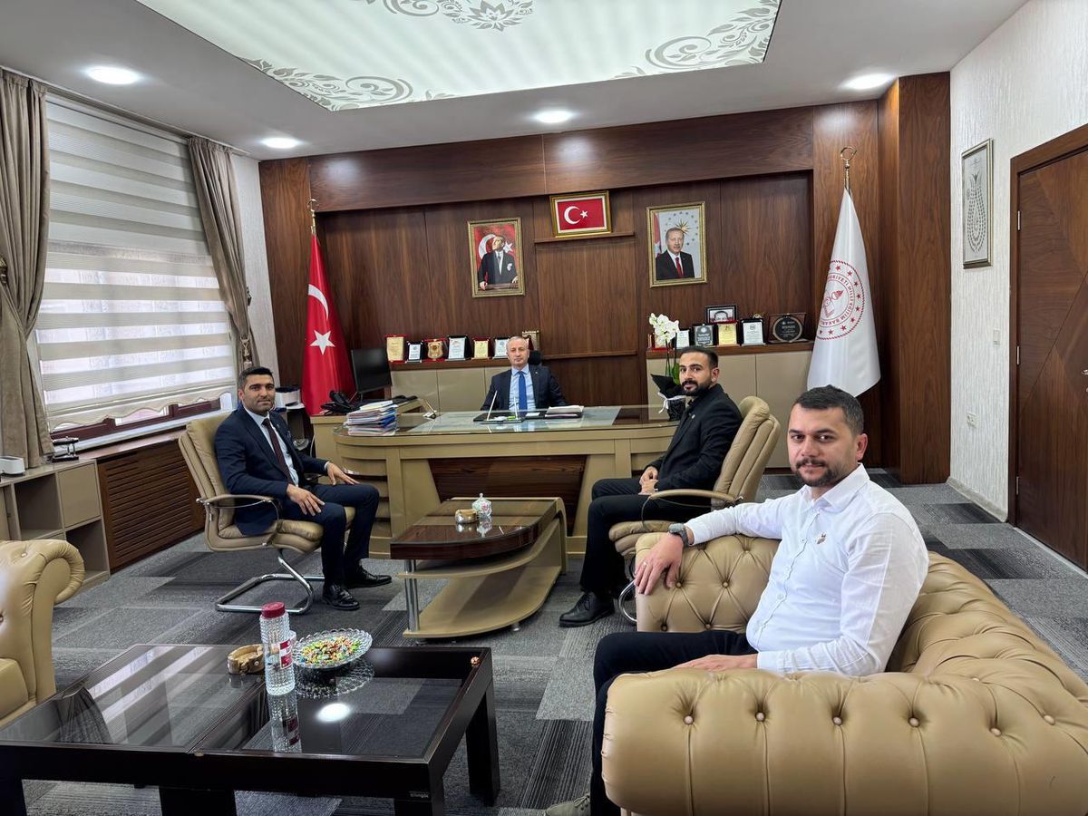 Türk Eğitim-Sen Ağrı Şube Başkanı Karakuş\'tan Kökrek\'e ziyaret