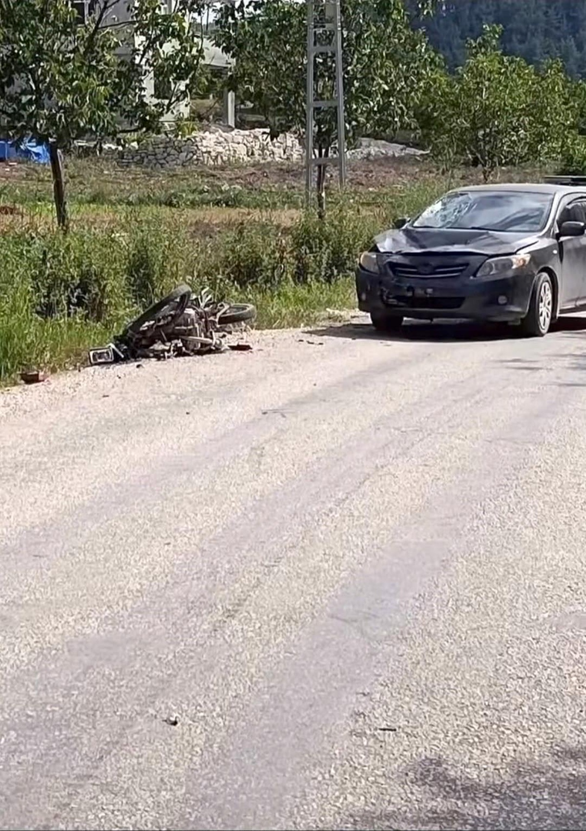 Hatay\'da Motosiklet Kazası: 2 Yaralı