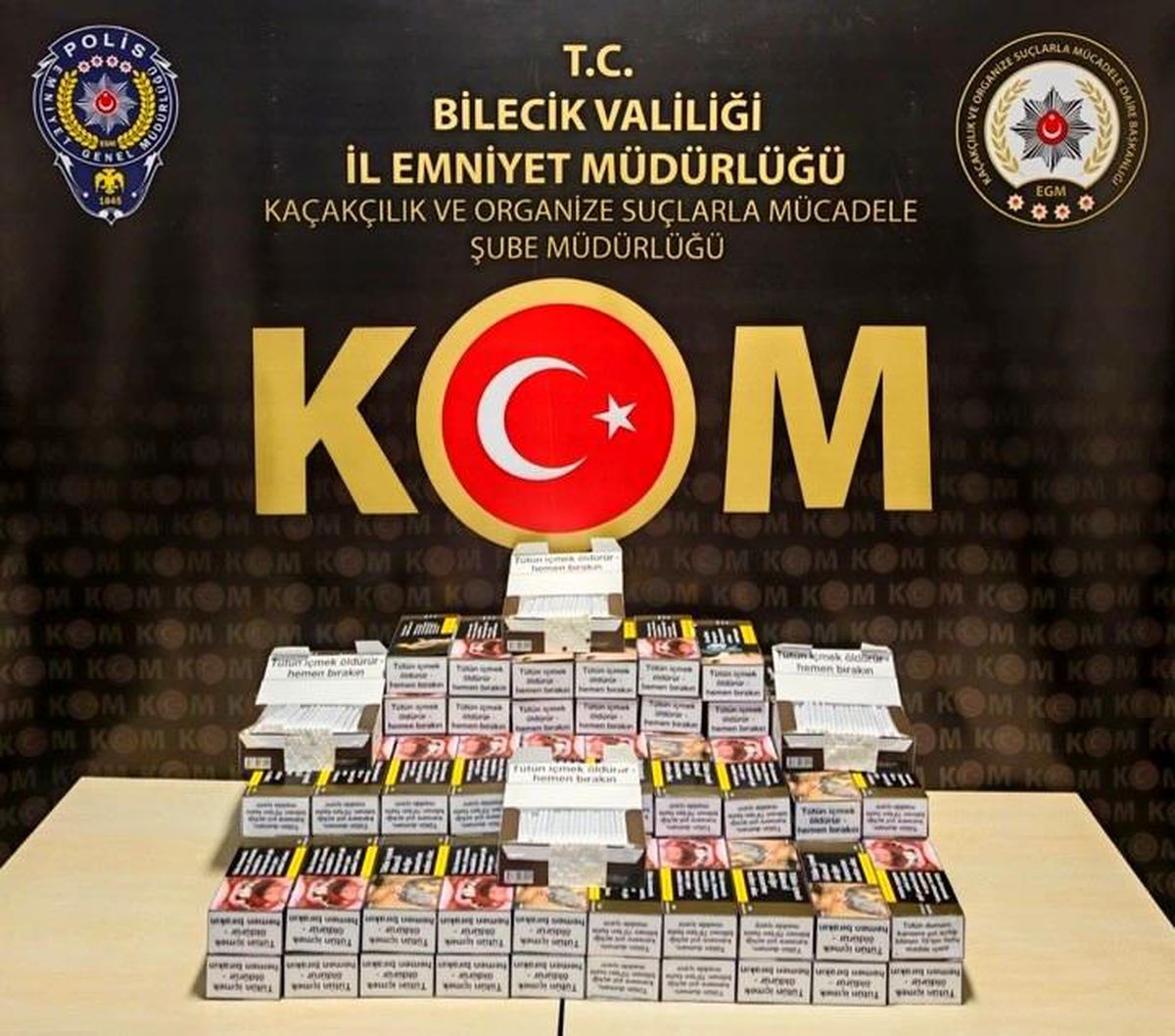 Bilecik\'te Kaçak Makaron Operasyonu