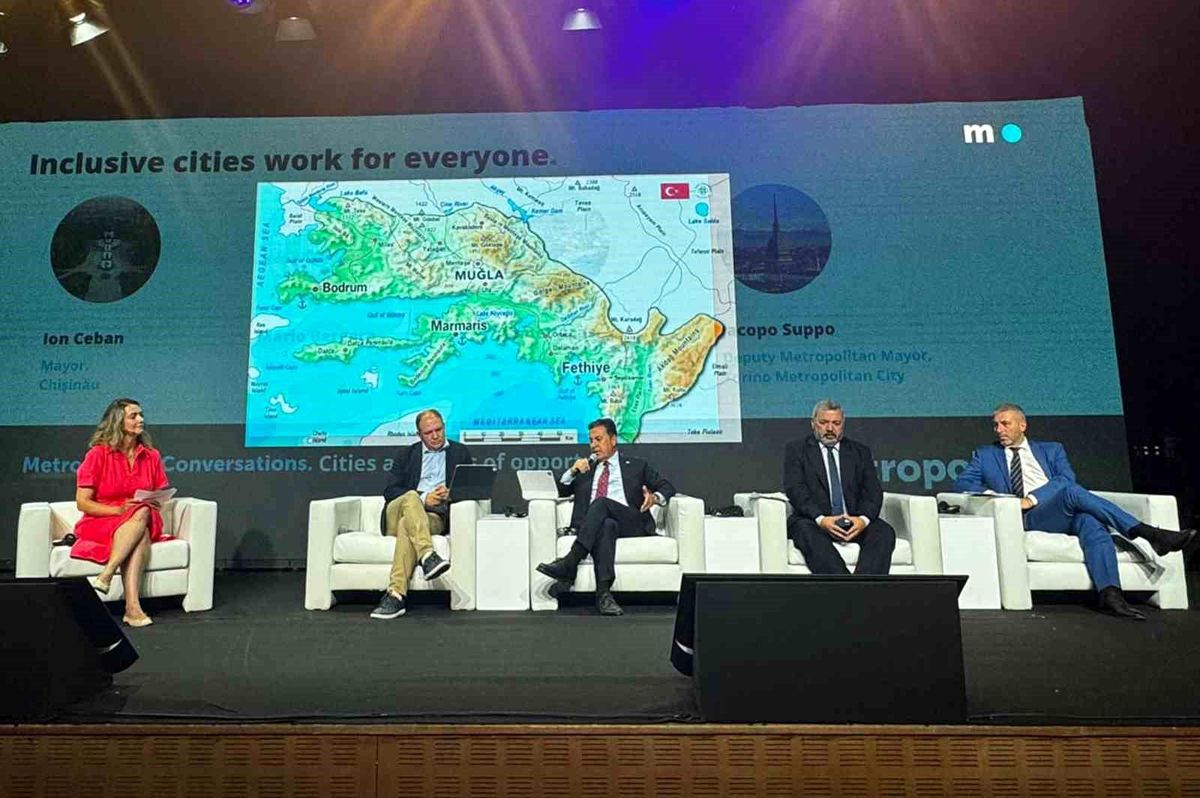 Başkan Aras Dünya Metropoller Birliği Genel Kurulu\'nda konuştu