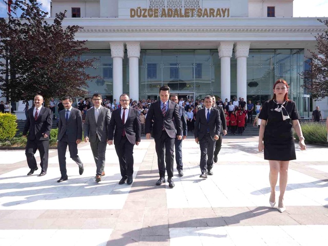 Düzce Başsavcısı Yasin Emre Mersin’e uğurlandı