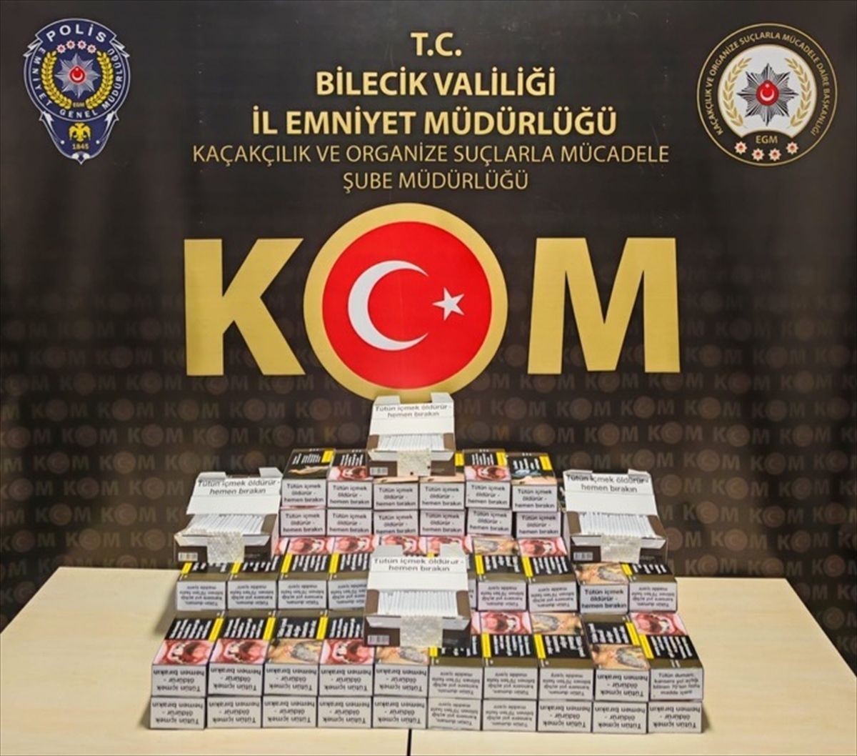 Bilecik\'te 20 bin makaron ele geçirildi: 1 gözaltı
