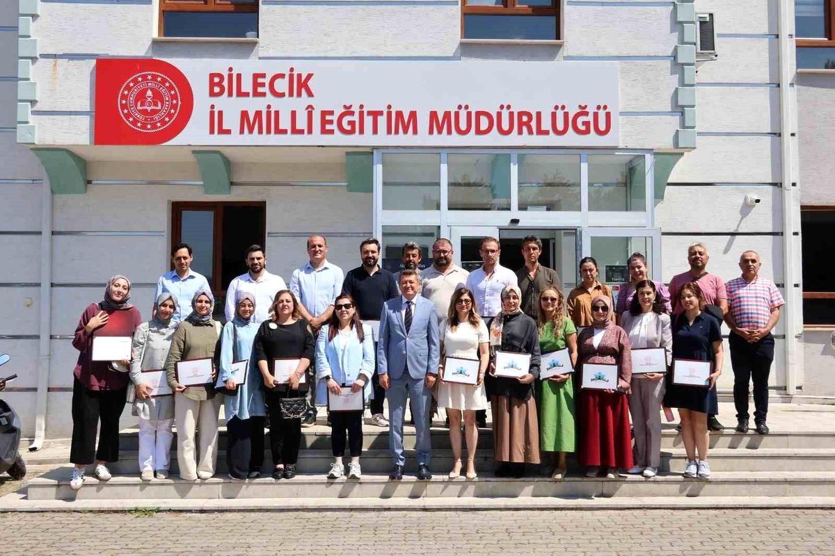 Bilecik\'te Harezmi Eğitimi Sertifika Töreni