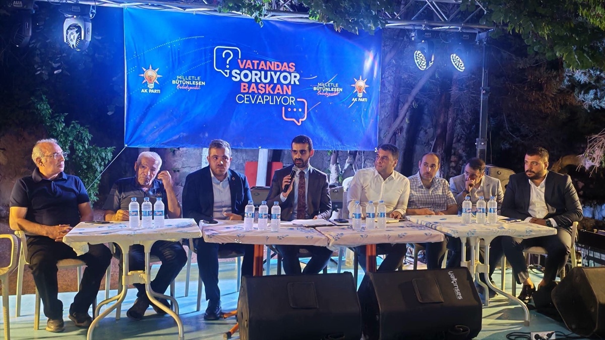 Başkan Somyürek Vatandaşlarla Buluştu