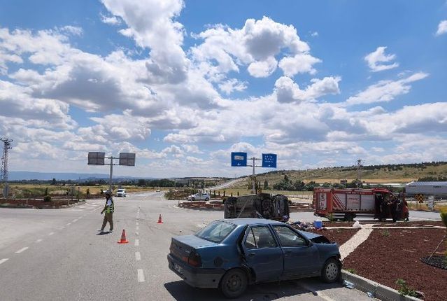 Çorum’da Trafik Kazası: 5 Yaralı