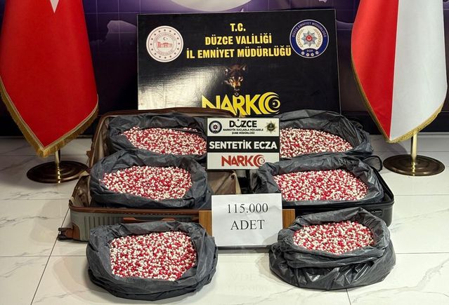 Düzce’de Dev Uyuşturucu Operasyonu