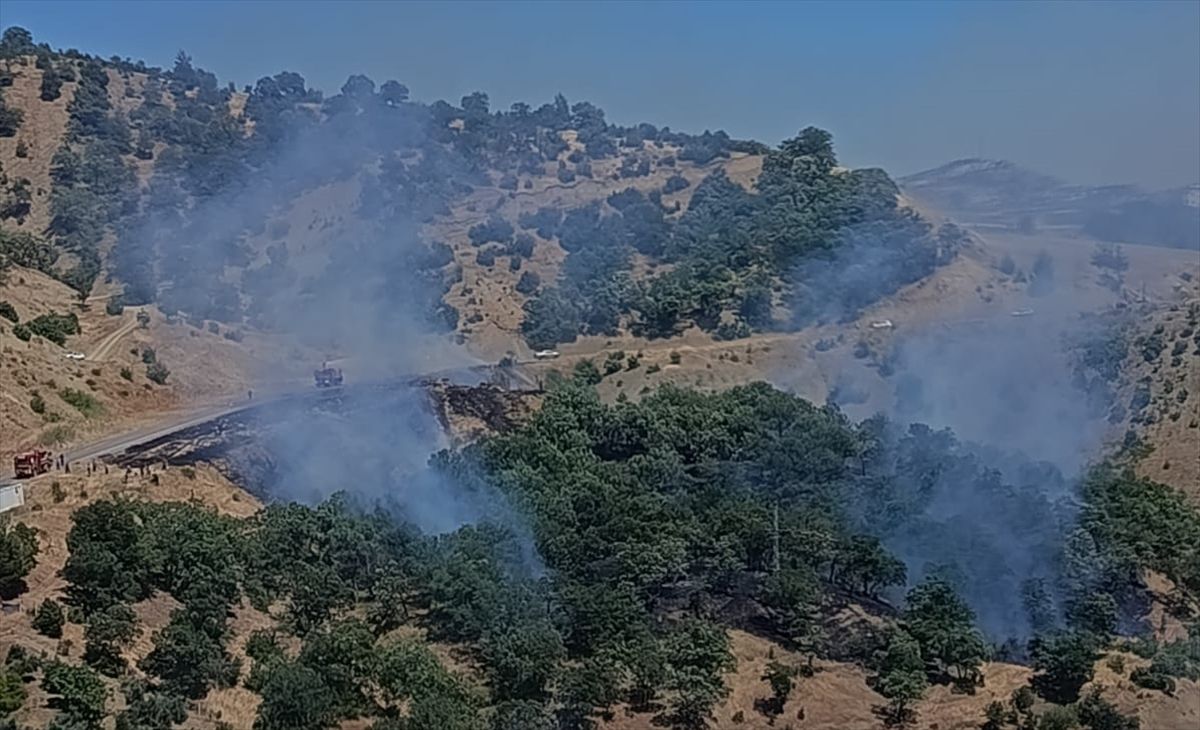 Kahramanmaraş\'ta Orman Yangını Kontrol Altına Alındı