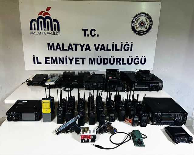 Malatya’da Telsizle Emniyete Sızma Operasyonu